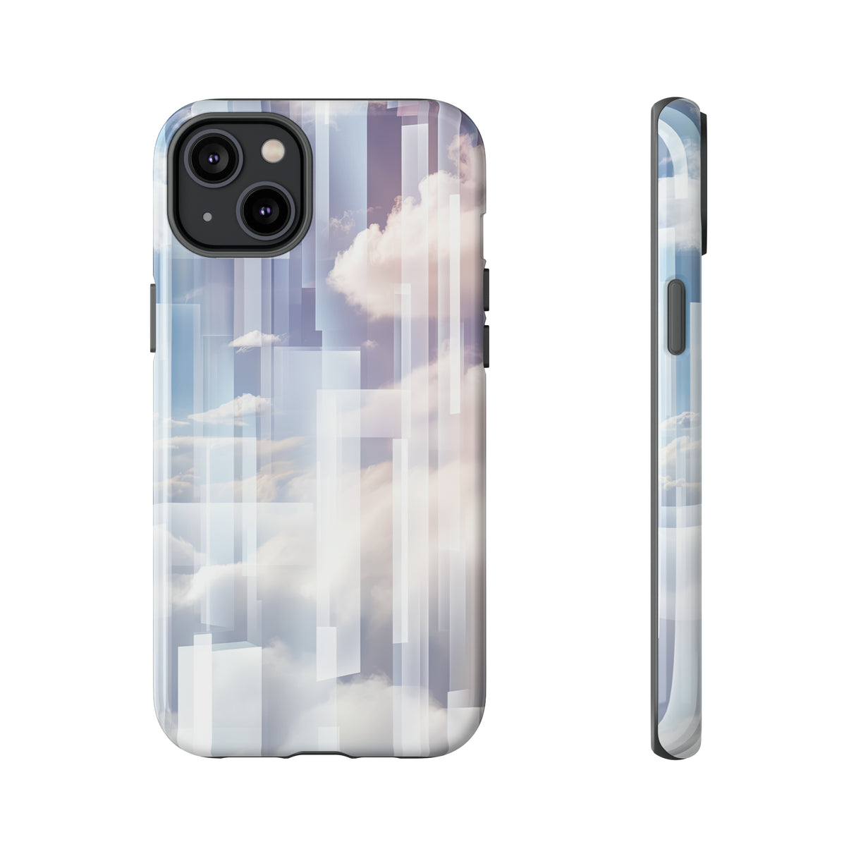 Cloudscape Gradient: Computing Elegance - Protective Phone Case