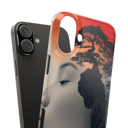 Surreal Zen Harmony iPhone 16 - Slim Phone Case