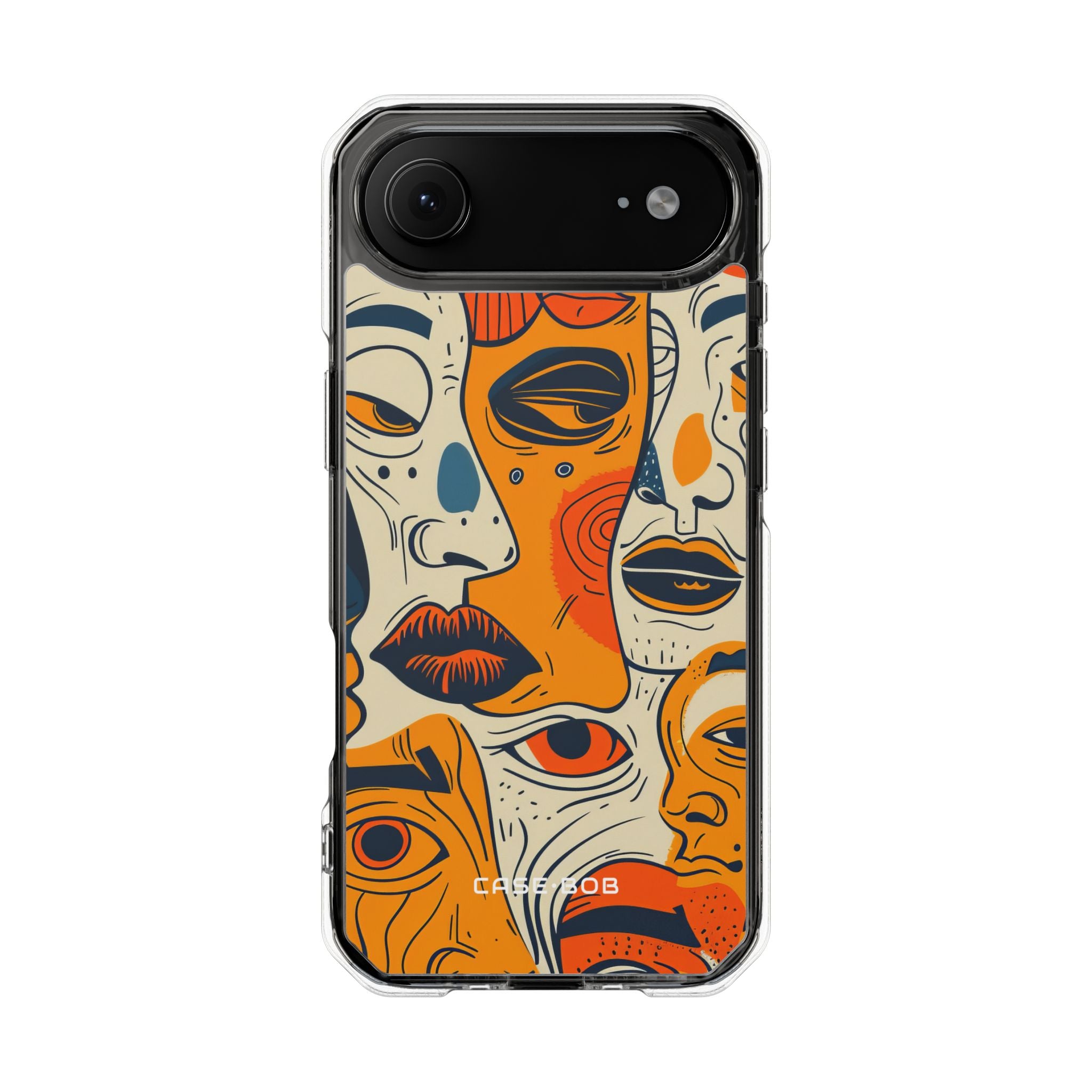 Tangerine Faces iPhone 17 Air - Impact suojakotelo
