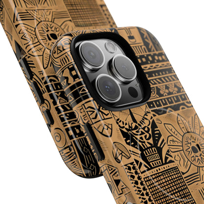 Tribal Faces iPhone 16 Pro Case - Tough+