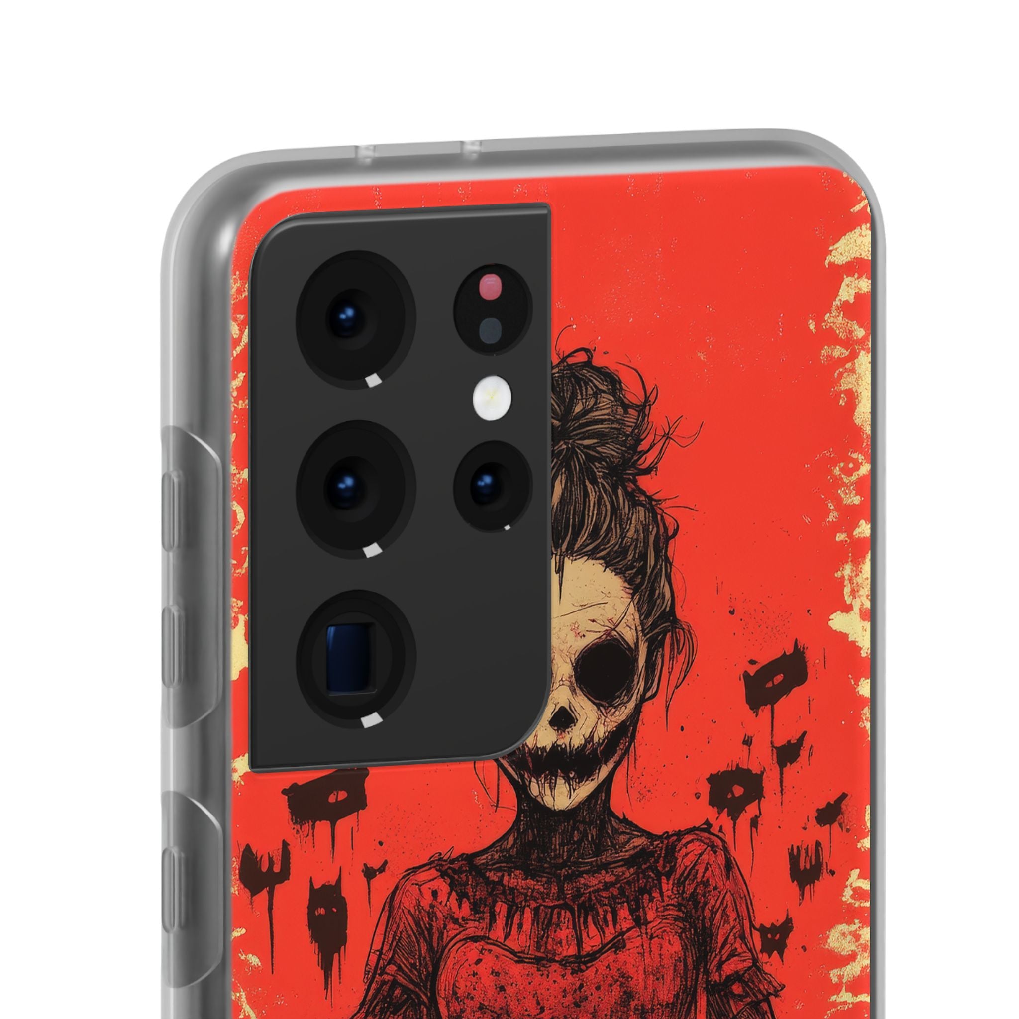 Haunting Scarlet Descent Samsung S21 - Flexi Phone Case