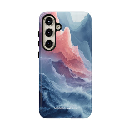 Mountain Wave Serenity - Tough Samsung S24 Phone Case