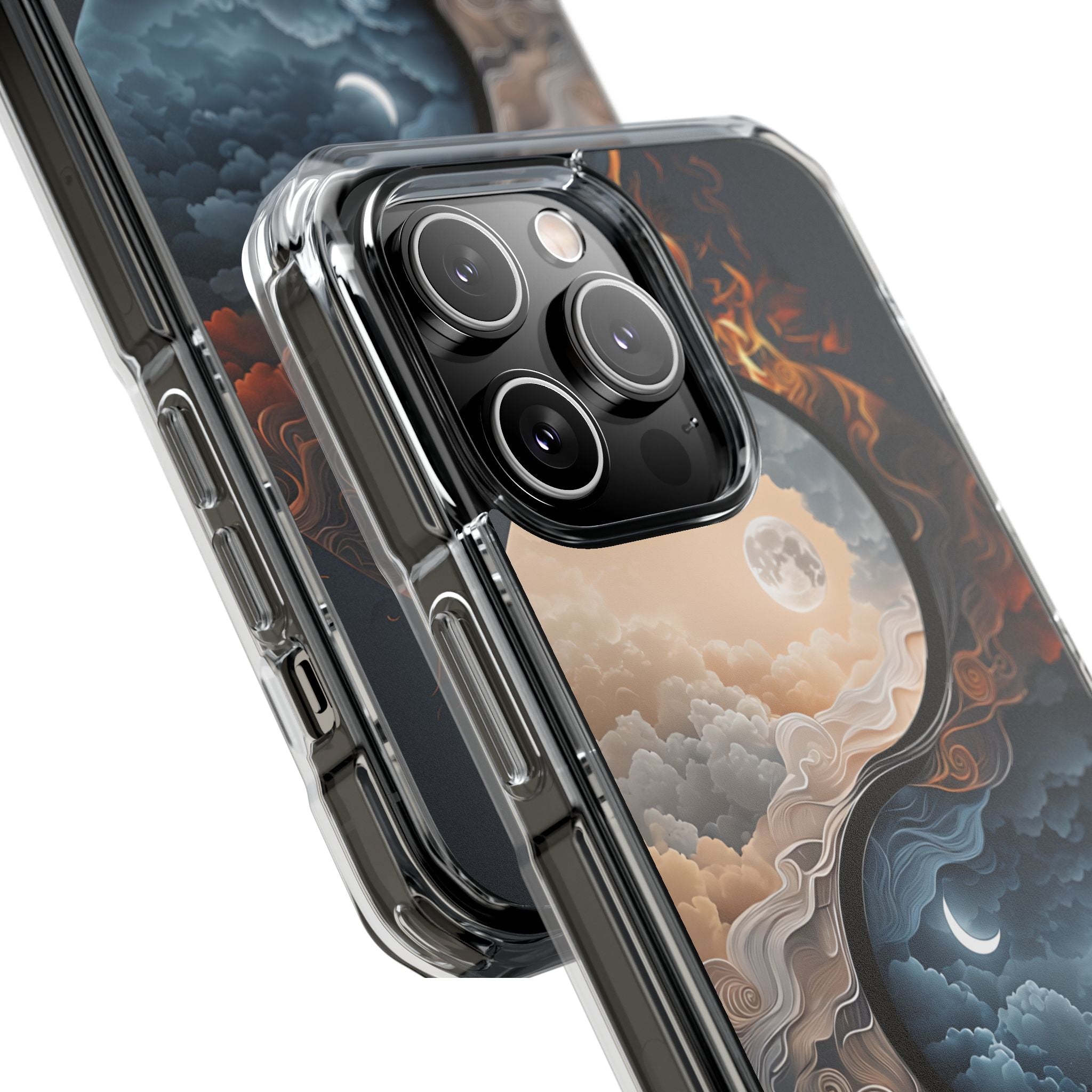 Moonlit Elemental Harmony iPhone Case - Impact