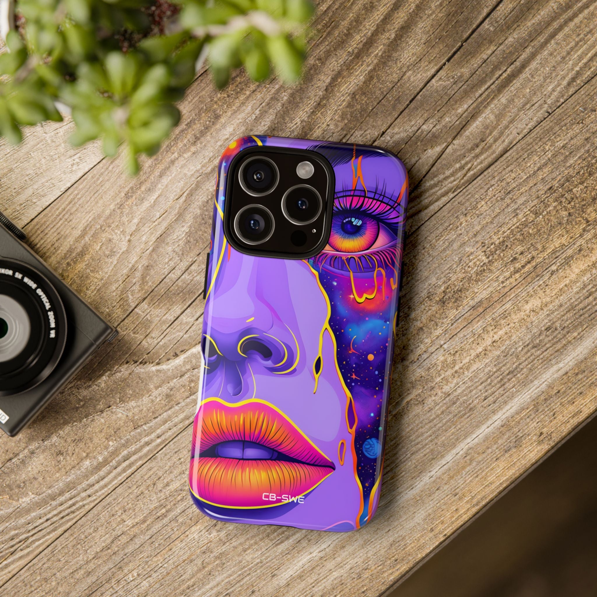 Cosmic Dreamscape Eye - iPhone Case