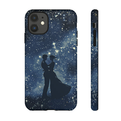 Starry Night Embrace - Protective Phone Case