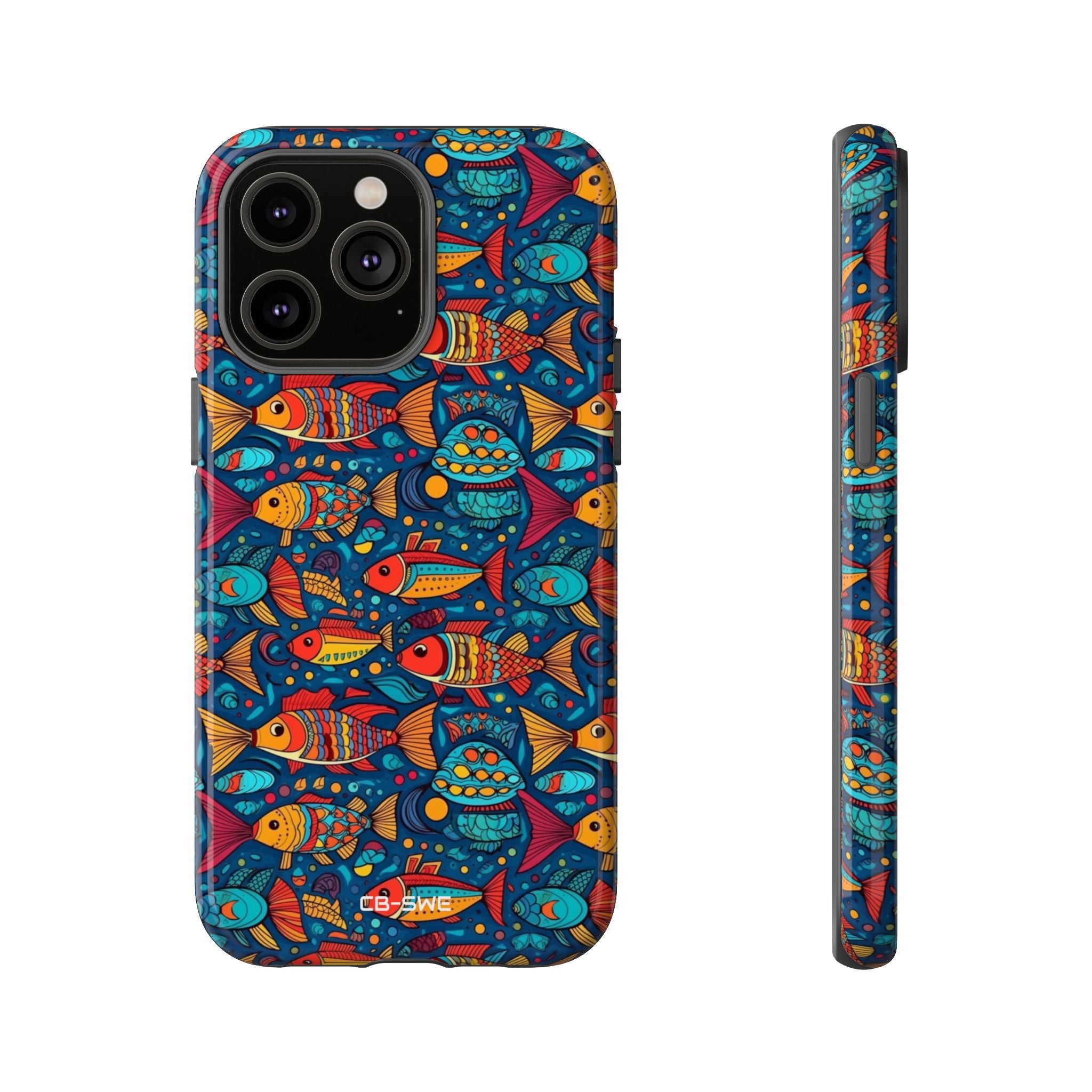 Fish Dance Joyfully - iPhone Case