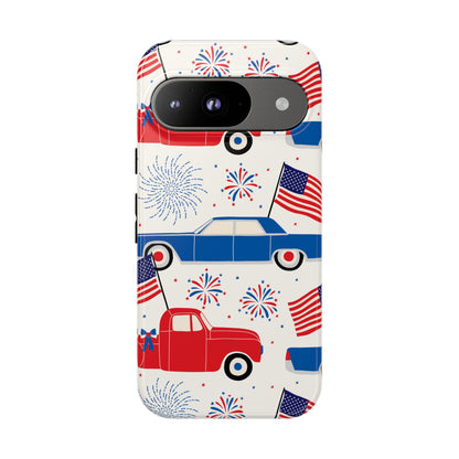 Vintage Cars Celebrate - Google Pixel Case