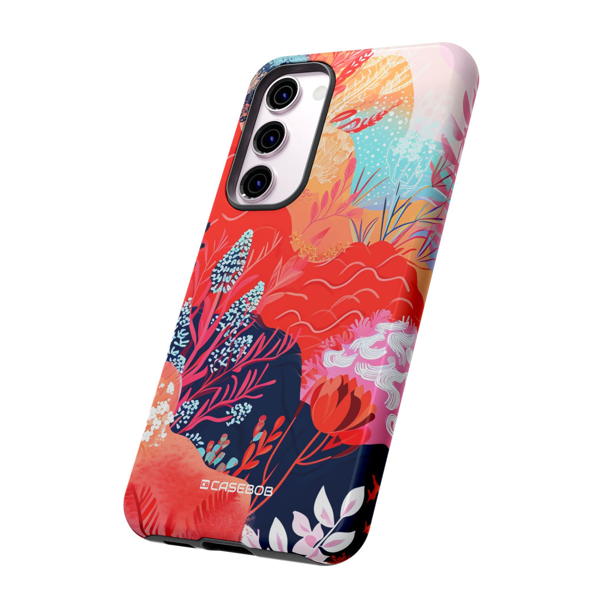 Living Coral Design | Handyhülle für Samsung (Schutzhülle)