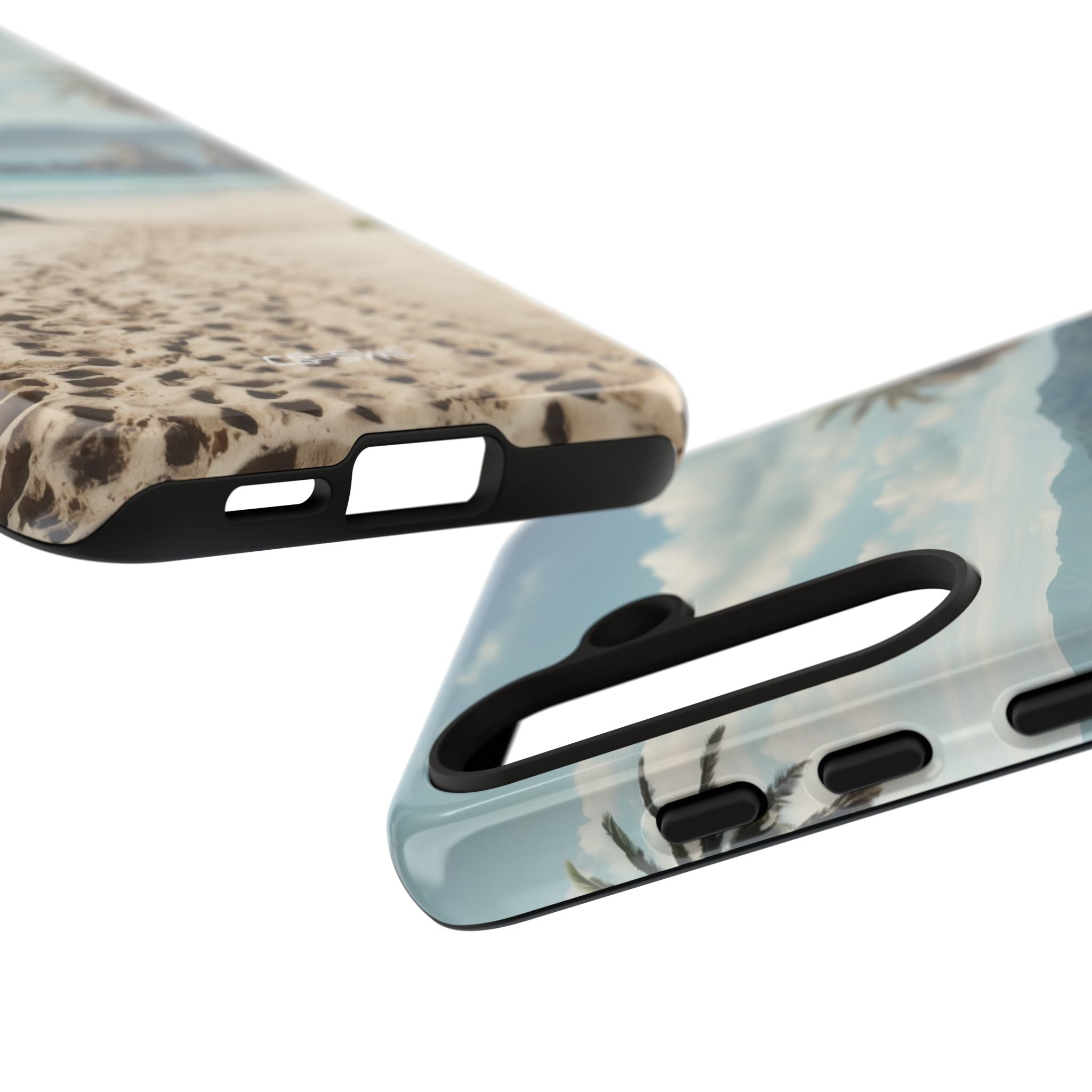 Footprints Trace Sand - Samsung Case