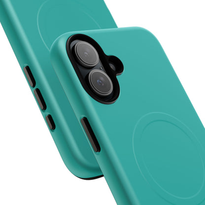 Light Sea Green iPhone 16 | Tough+ Phone Case