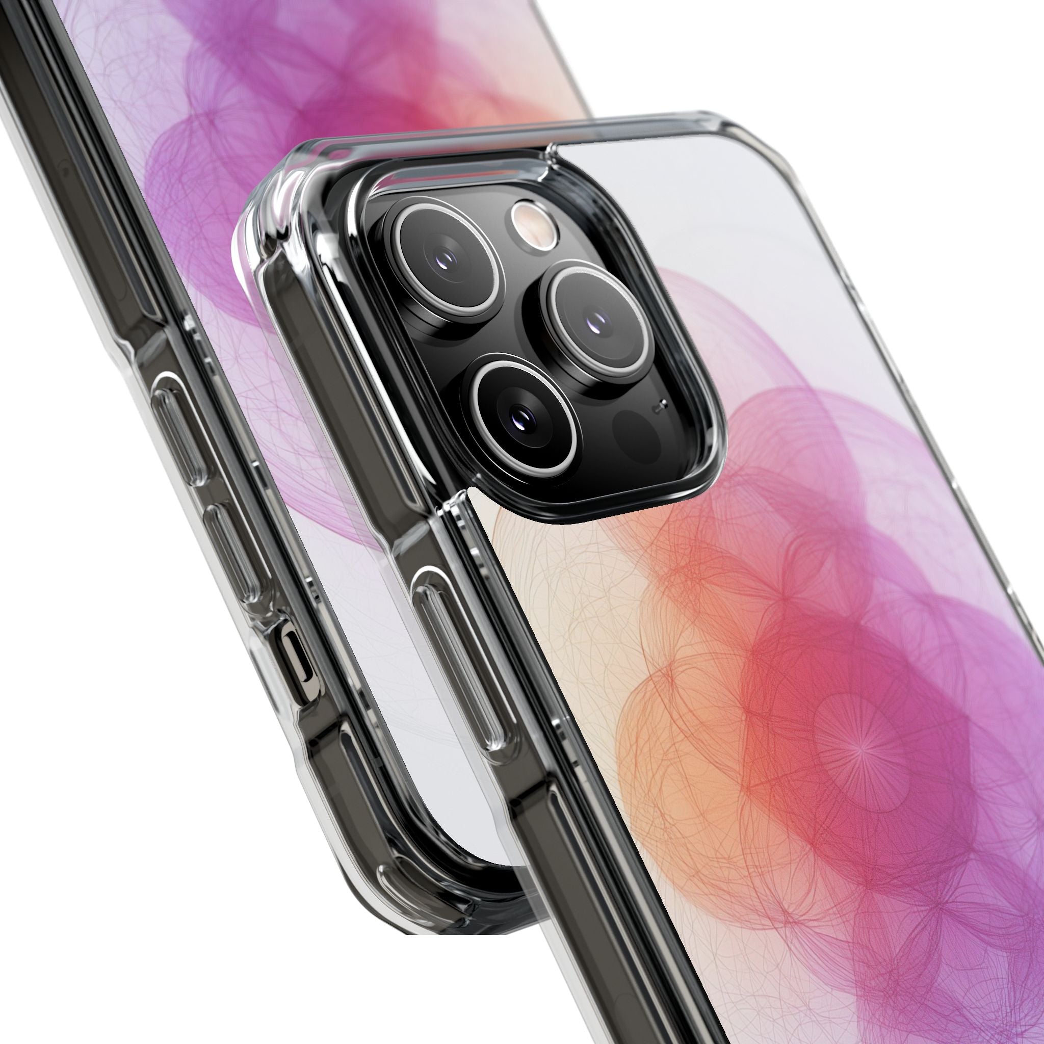 Radiant Circles Expand iPhone Case - Impact