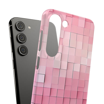 Gradient Pink Mosaic Samsung S23 - Slim Phone Case