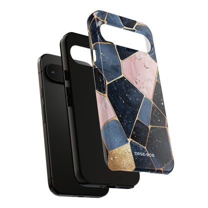Golden Mosaic Google Pixel 9 Pro XL Case - Tough