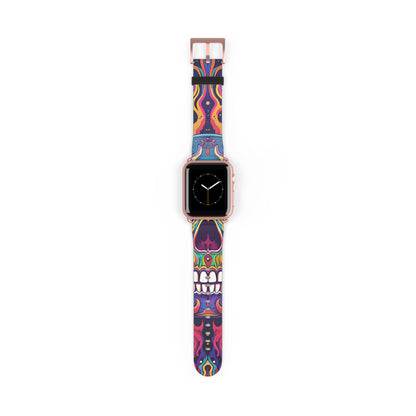 Psychedelic Skull - Watch Band