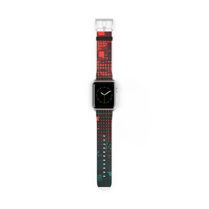 Crimson Circuit - Watch Band