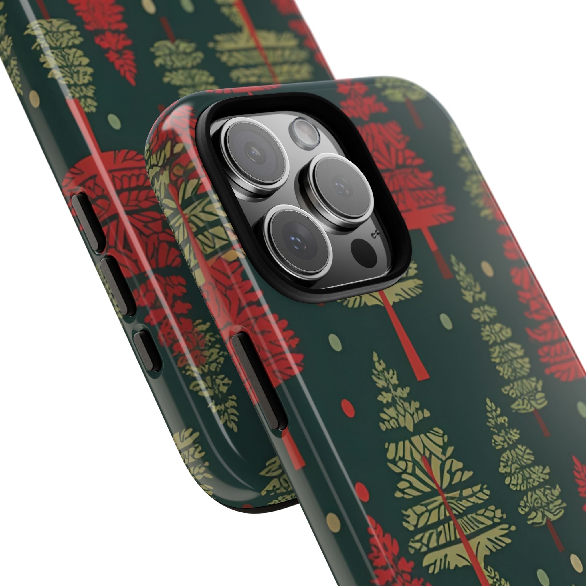 Trees Dance Playfully - iPhone Case