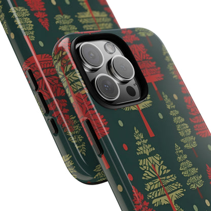 Trees Dance Playfully - iPhone Case