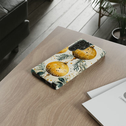 Golden Ornaments Dance - Samsung Case