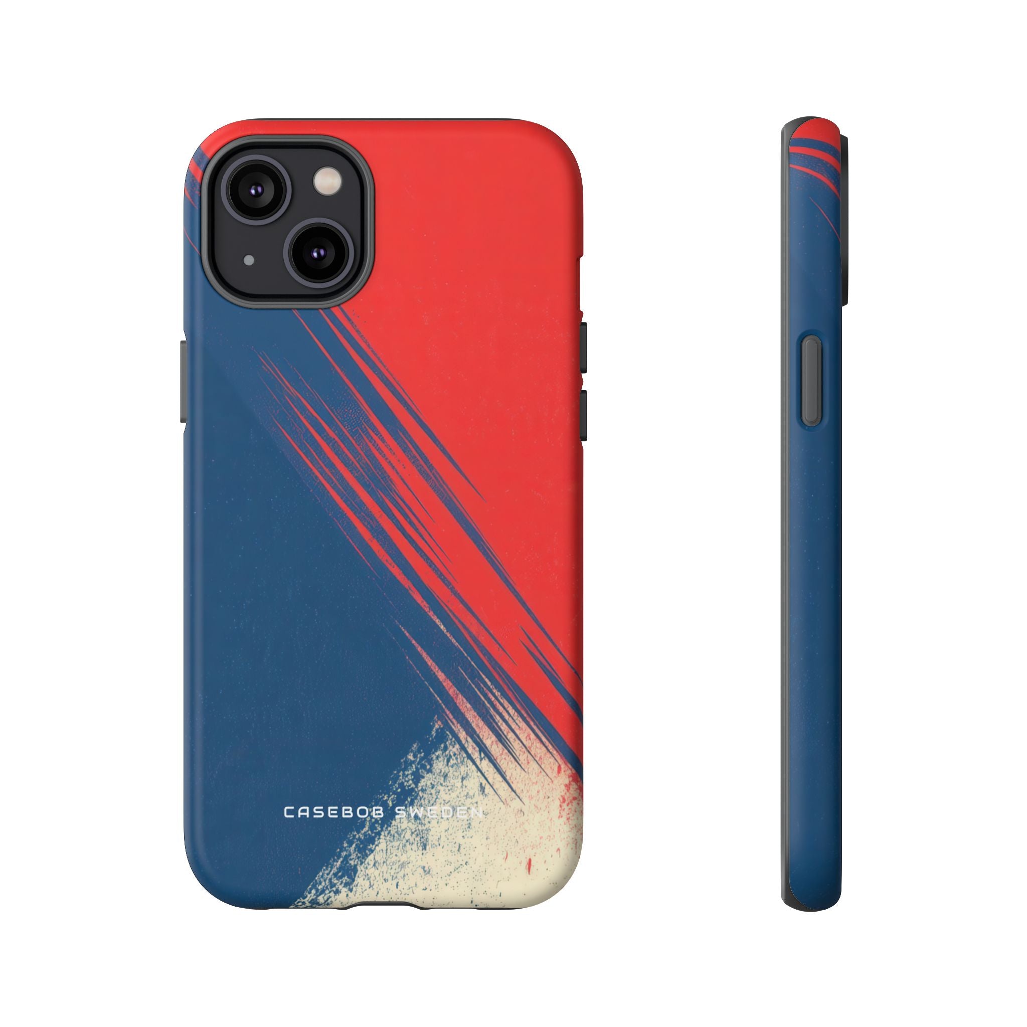 Vintage Brushstroke Harmony iPhone 14 - Tough Phone Case