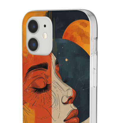 Celestial Duality | Flexible Phone Case for iPhone