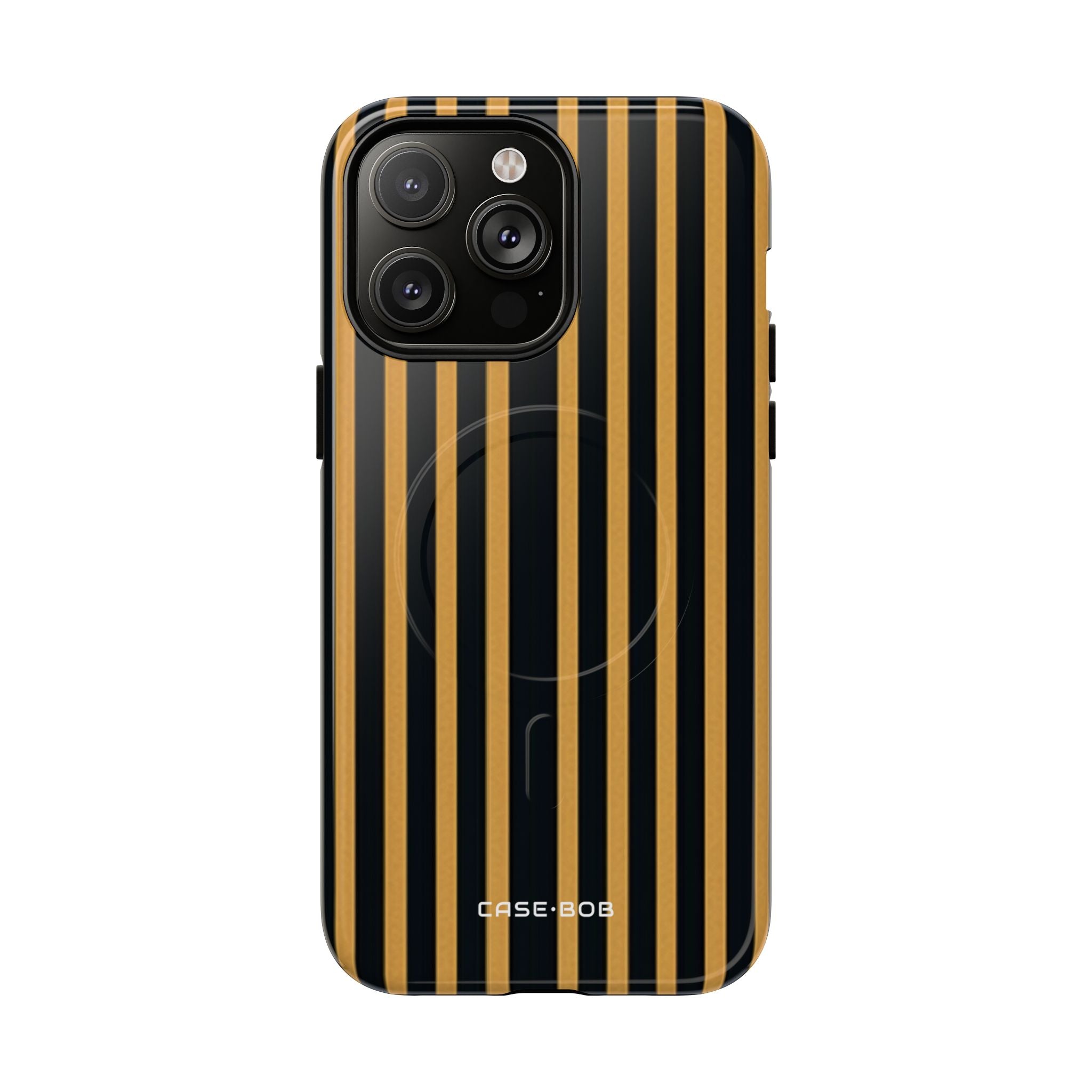 Golden Stripes iPhone 14 Pro Max Case - Tough+