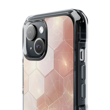 Hexagons Reflect Light iPhone Case - Impact