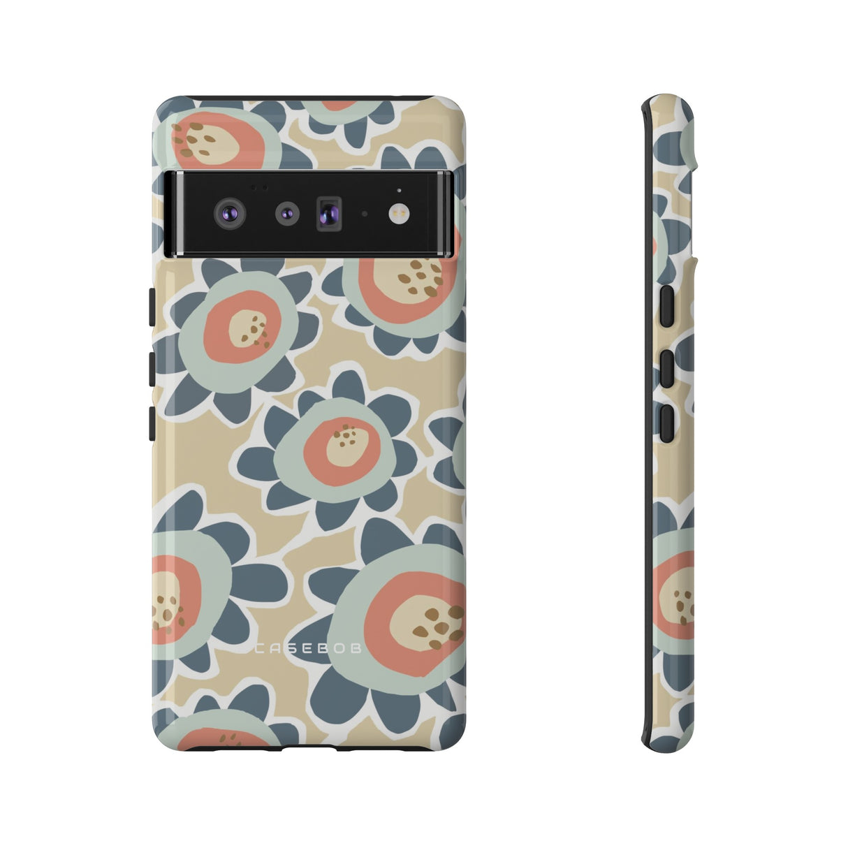 Pastel Happy Flower Phone Case - Protective Phone Case