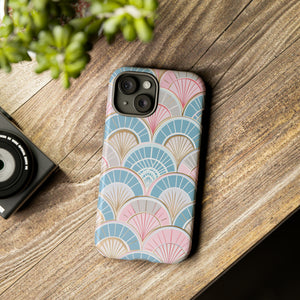 Art Deco Floral Fusion - Protective Phone Case