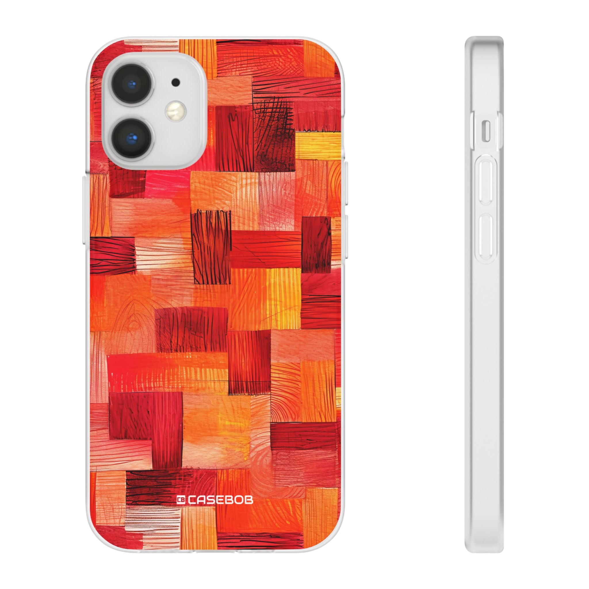 Warm Tone Pattern | Phone Case for iPhone (Flexible Case)