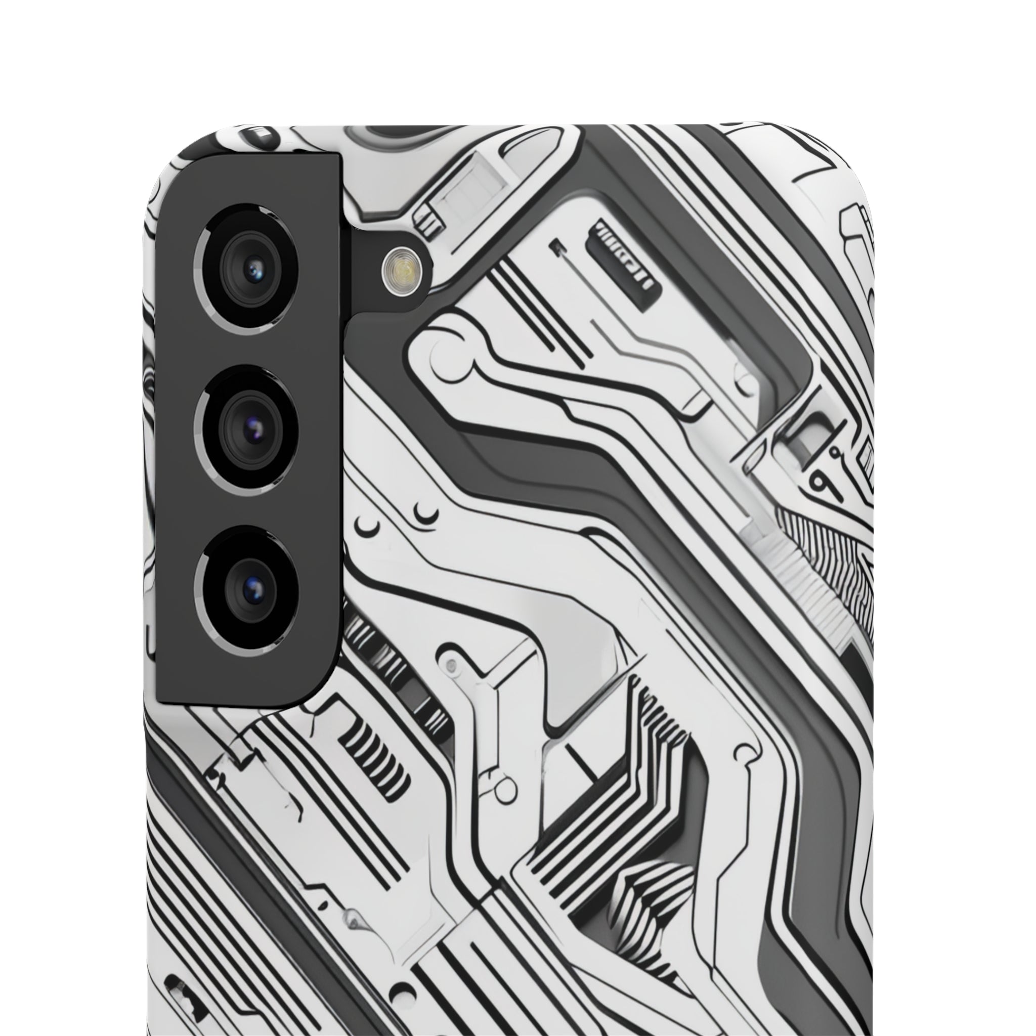 Techno Circuitry | Slim Phone Case for Samsung