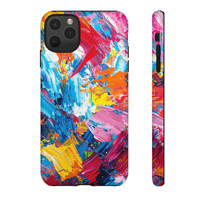 Painterly Spectrum Charm - Protective Phone Case