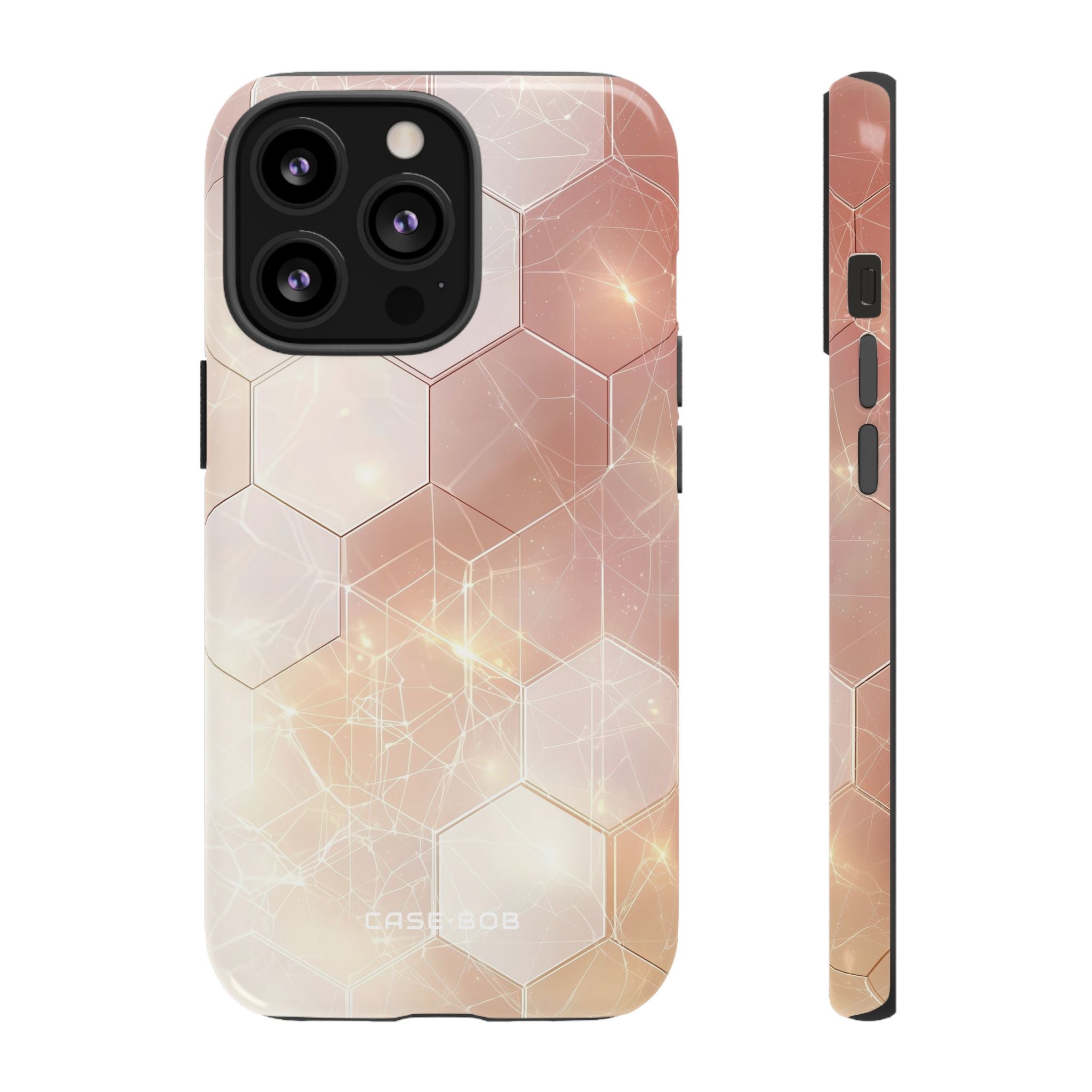 Honeycomb Glow iPhone 13 Pro Case - Tough