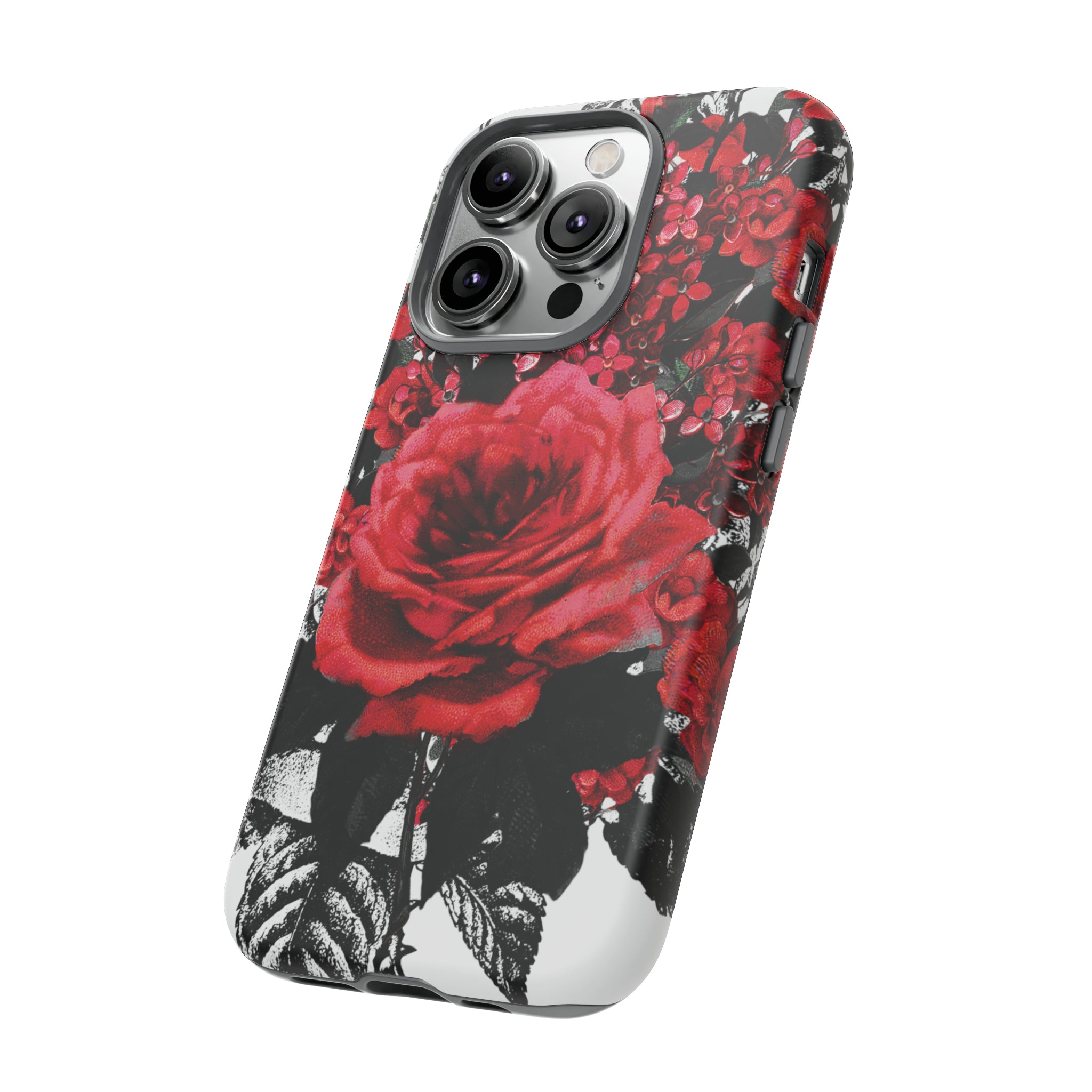 Rola Rose Gothic Flower - Protective Phone Case