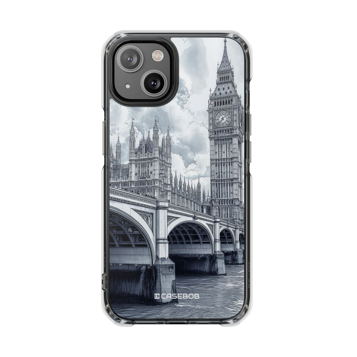 Timeless Icon - Phone Case for iPhone (Clear Impact - Magnetic)