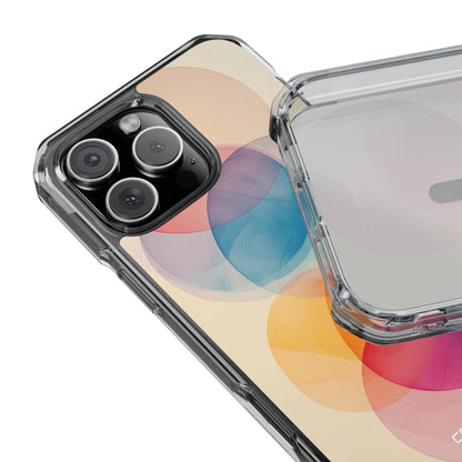 Circles Embrace Light iPhone Case - Impact
