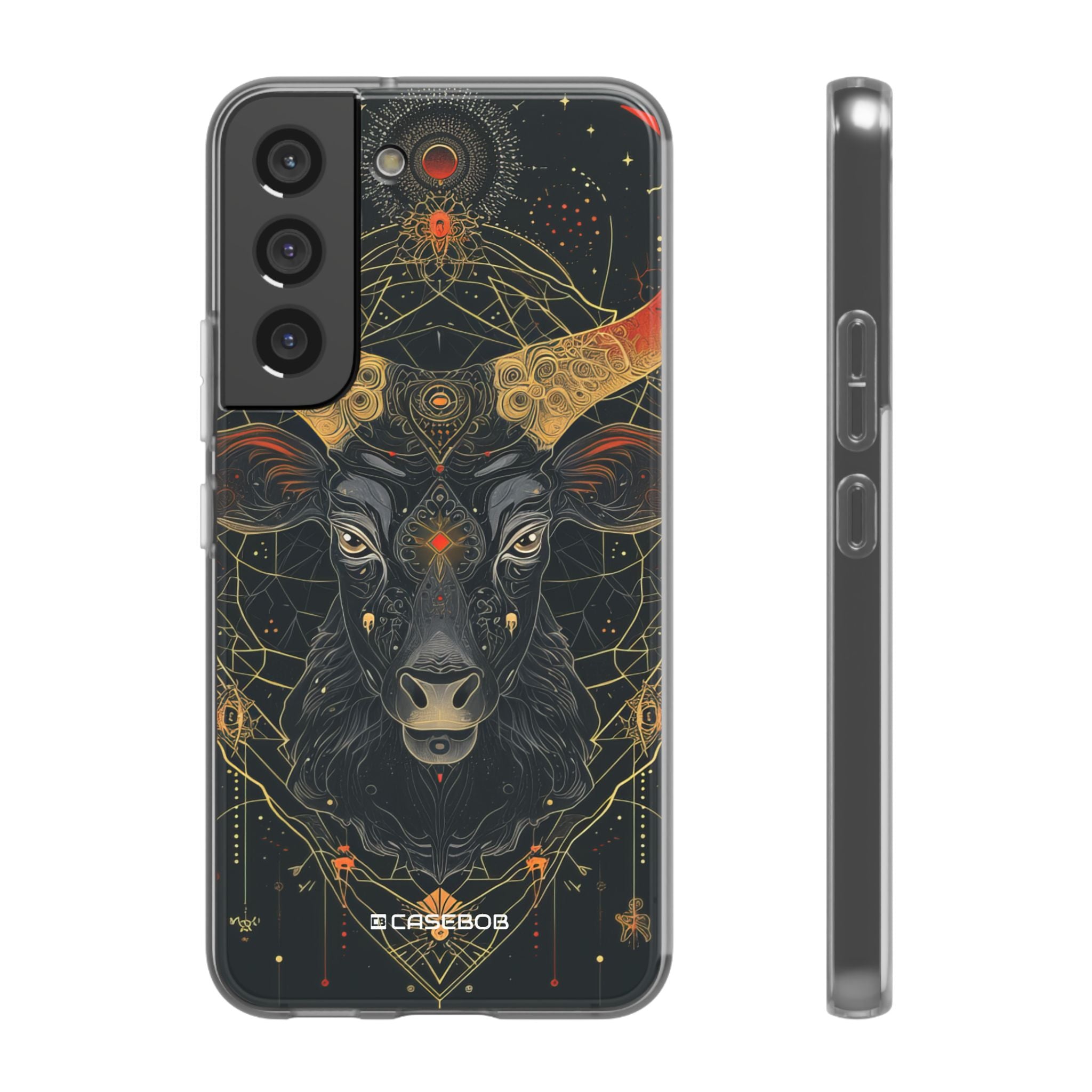 Celestial Taurus Mystique | Flexible Phone Case for Samsung Galaxy