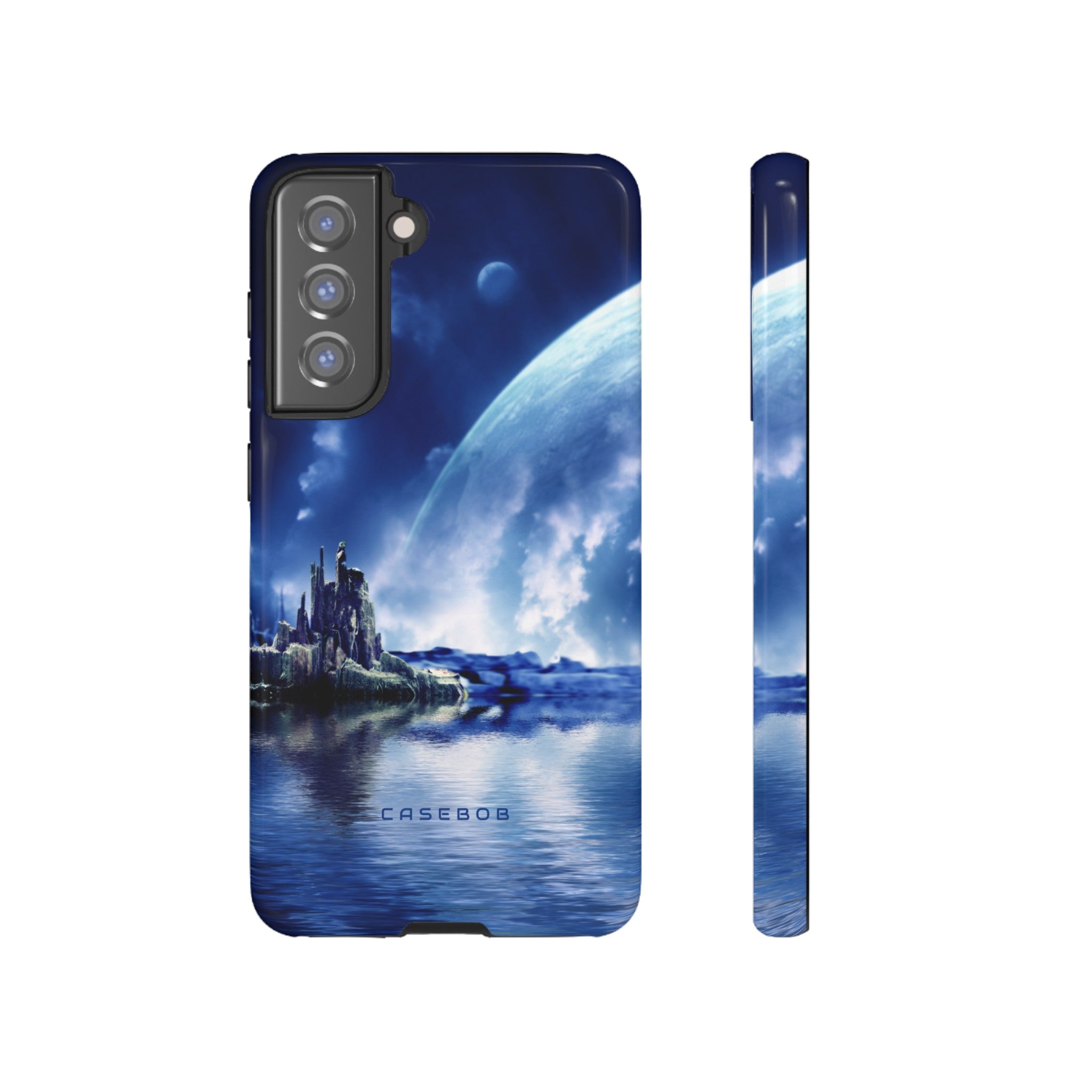 Landscape in fantasy planet - Protective Phone Case