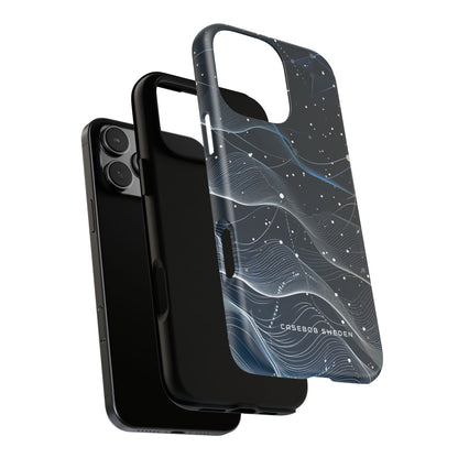 Gradient Neural Waves iPhone 16 - Tough Phone Case