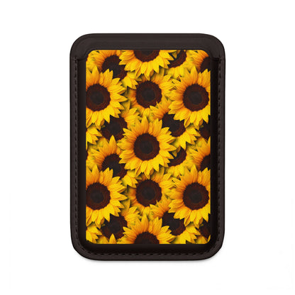 Sunflower Radiance Wallet – MagSafe Ready