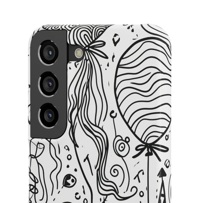 Whimsical Festivity | Slim Phone Case for Samsung