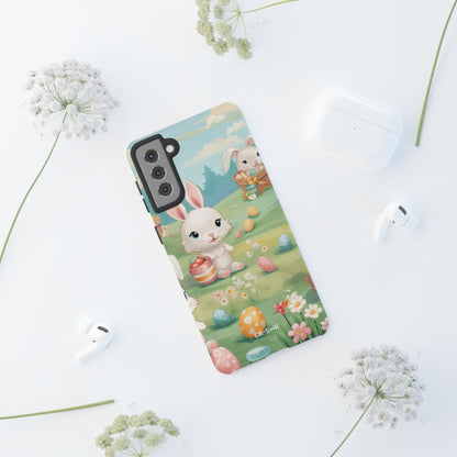 Bunnies Hunt Eggs - Samsung Case