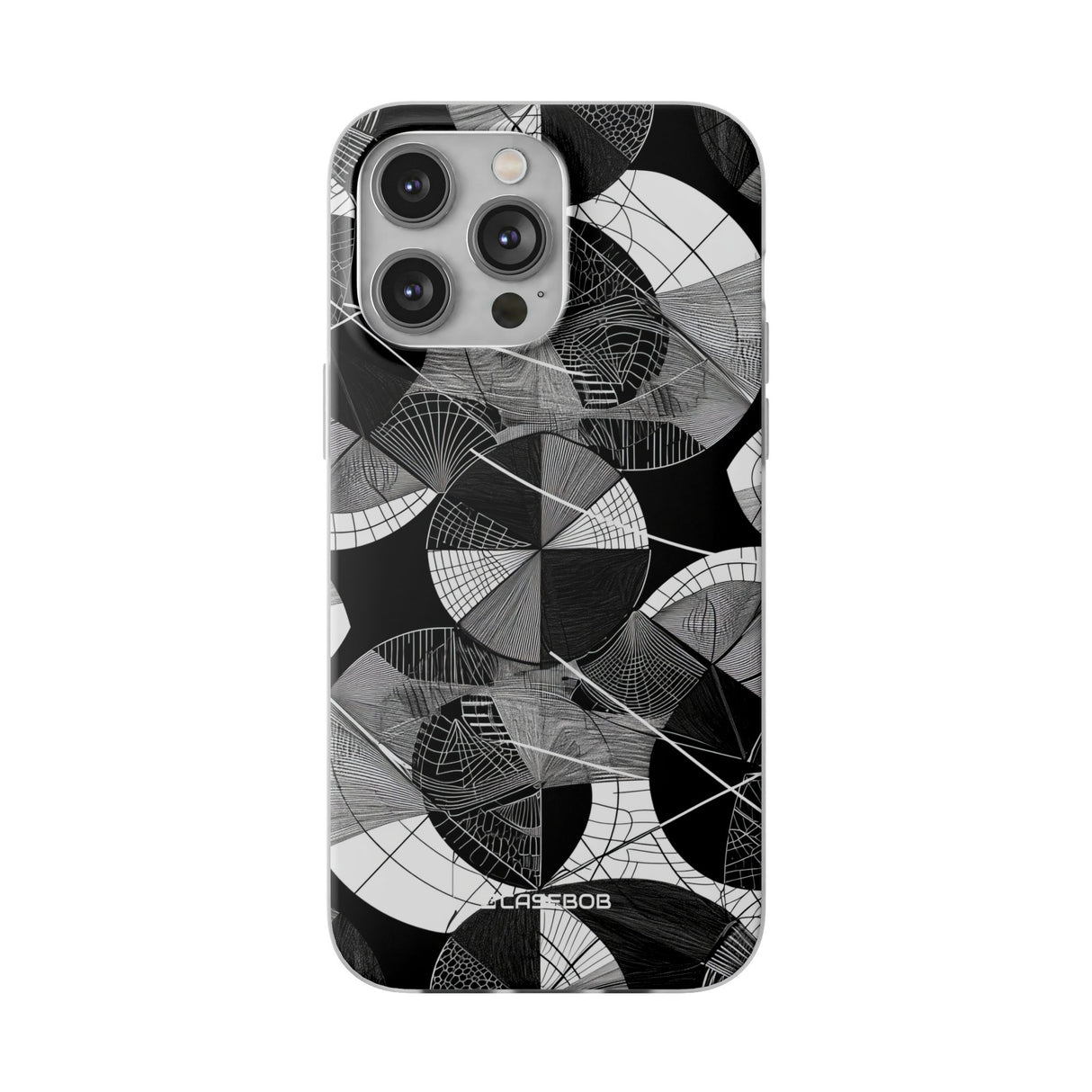 Geometric Elegance | Flexible Phone Case for iPhone