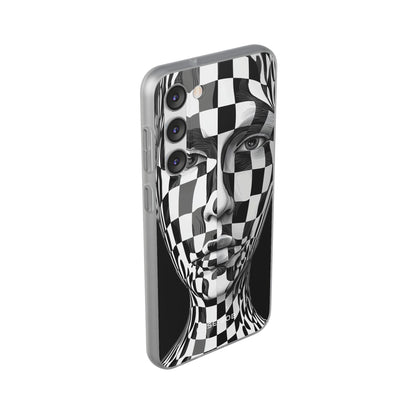 Checkered Face Samsung S23 Plus Case - Soft