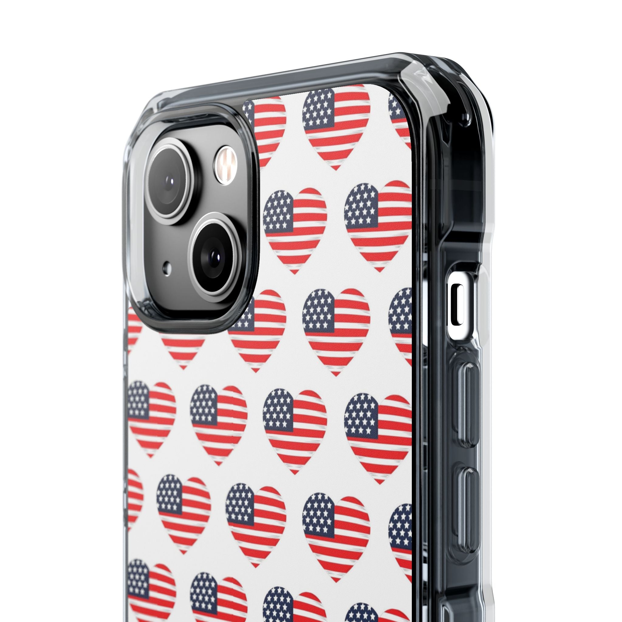 Hearts Embrace Freedom iPhone Case - Impact