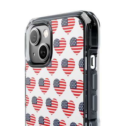 Hearts Embrace Freedom iPhone Case - Impact