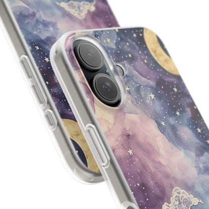 Dreamy Celestial Night - Flexi iPhone 16 Phone Case