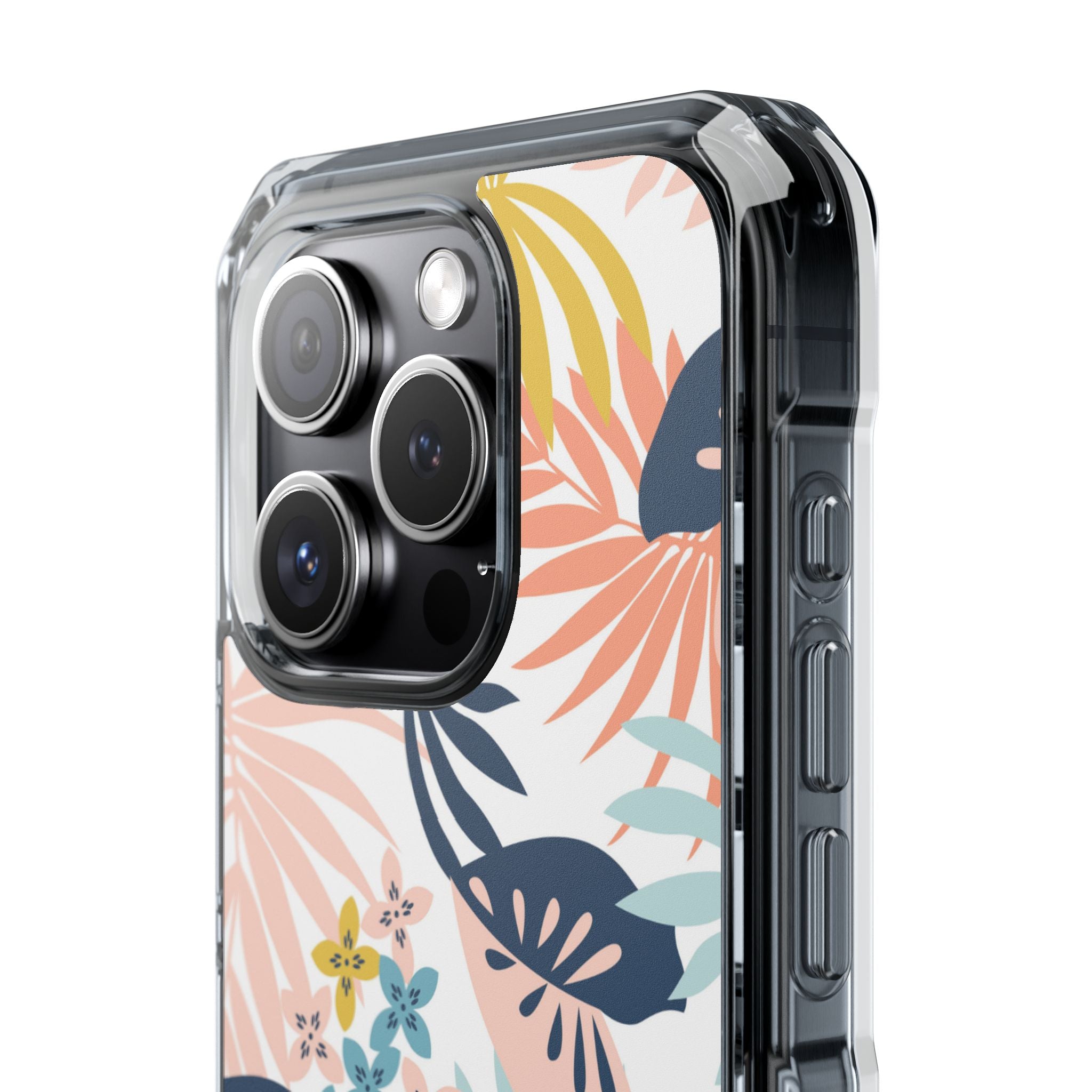 Tropical Foliage Blooms iPhone Case - Impact