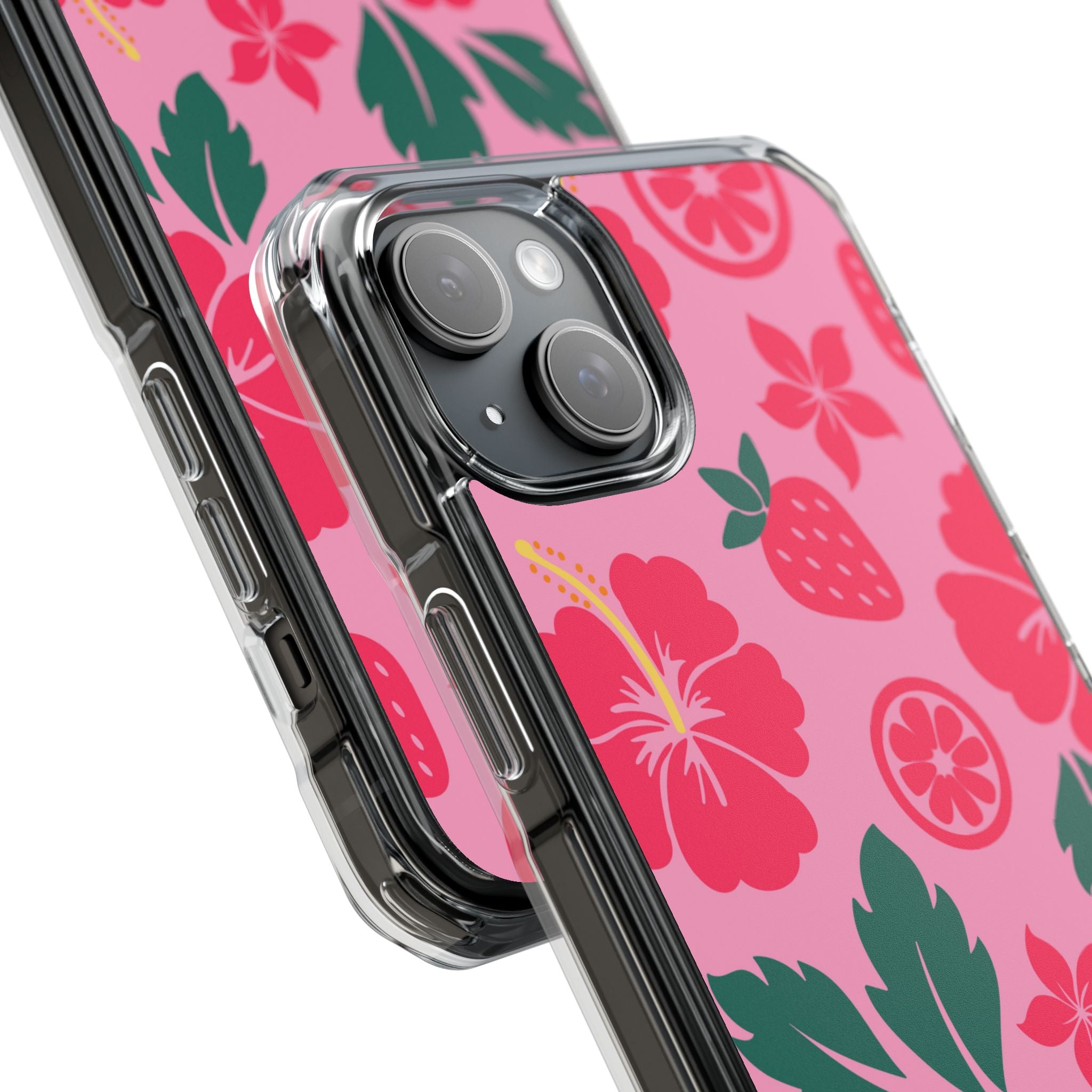 Tropical Hibiscus Harmony iPhone Case - Impact