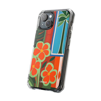 Tropical Geometry Harmony iPhone Case - Impact