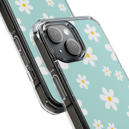 Daisies On Blue iPhone Case - Impact